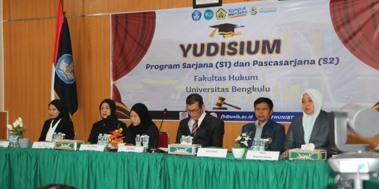 Yudisium Fakultas Hukum Universitas Bengkulu Periode 110